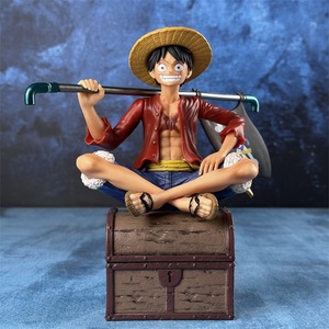Nuovo Arrivo: Action Figure in PVC da Collezione di Luffy, Personaggio Animato, con Bandiera Intercambiabile a Doppia Testa - One Piece - Product Image 2