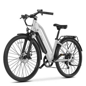 Vélo électrique 36V 26 pouces pour les trajets en ville et le tout-terrain, avec une longue autonomie, <span class=keywords><strong>VTT</strong></span> électrique pour femmes, <span class=keywords><strong>moteur</strong></span> arrière sans balais 250W - Product Image 2