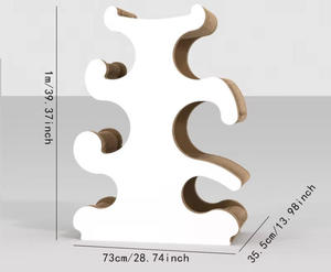 Produit breveté, grand <span class=keywords><strong>arbre</strong></span> à gratter pour <span class=keywords><strong>chat</strong></span> en papier, attrayant et durable, adapté à différents chats - Product Image 1
