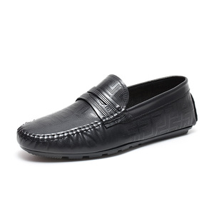 High-end Custom Genuine Leather Slip-on <b>Pointed</b> <b>Toe</b> Men's Shoes for Office Leisure Autumn Fashion Trends - Product Image 2