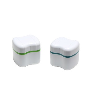Gonghua <b>Denture</b> Case Blue White Storage <b>Box</b> For Adult Oral Care Equipment - Product Image 3