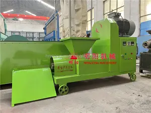 Biomass Peanut Shell Charcoal Briquette Making Machine Energy Saving Corncob Charcoal Briquette Extruder Price