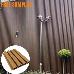 WPC esterno rivestimento flessibile della parete di pannelli di grandi dimensioni <span class=keywords><strong>legno</strong></span> decorativo Wpc impermeabile pannello di parete per la casa decorazione della parete esterna - Product Image 6