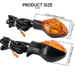 Luz Intermitente de Señal de Giro para Motocicleta <span class=keywords><strong>HONDA</strong></span> CBR500R CBR650F CB650F CB500F CB500X MSX125 Rebel <span class=keywords><strong>500</strong></span> 300 - Product Image 6