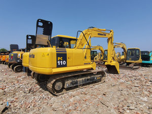 Excavadoras de orugas hidráulicas usadas Komatsu PC110, superventas, 11 toneladas, 110,-8, excavadoras de cubo de segunda mano - Product Image 3