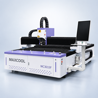 Machine de découpe laser à fibre CNC de type ouvert 1530, découpeuse laser de tôles 1500x3000mm, découpeuse de plaques métalliques haute vitesse