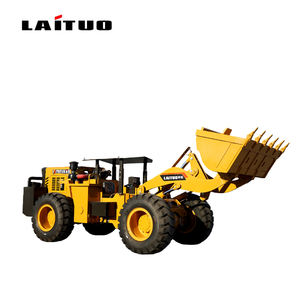 Chargeur sur pneus diesel LaiTuo pour mines souterraines, chargeur Scooptram avec une capacité de godet de 0,8 à 1 m et plusieurs accessoires - Product Image 1