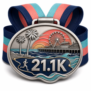 Medallas de Metal para Carreras de Maratón, Premios para Corredores, Medallas Deportivas Personalizadas para Eventos de Carrera, Competiciones y Clubes Atléticos - Product Image 2