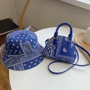 Borsa a tracolla da donna in pelle sintetica retrò borsa estiva con fiori di anacardi da donna a tracolla con manico piccolo borse da donna - Product Image 5