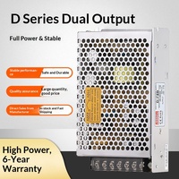 Transformateur AC-DC 30W 5V4A 12V1A à double sortie D-30A, alimentation à découpage pour usage industriel, efficacité 80%
