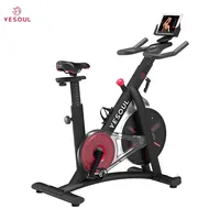 Yesoul S3 Alat Olahraga Fitness Dalam Ruangan, Sepeda Spinning Latihan untuk Gym Rumah, Sepeda Spin Magnetik Komersial