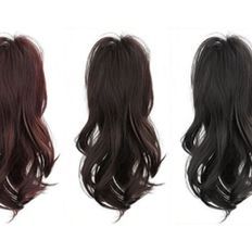 Extensión de cabello femenino para Broadcasting Studio Ponic Tailes Hair Wear - Product Image 1