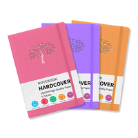 Promotionnel Gravé logo Planificateur Plan Livre Bloc-Notes À Couverture Rigide Bloc-Notes En Cuir Pu Papier Cahiers A5 Journal Cahier pour Étudiant