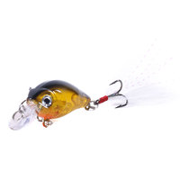 Newup grosir 4.5cm/4g Jepang 3d mata memancing umpan Crankbait memancing umpan 70mm Crankbait