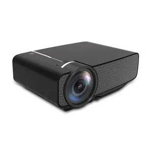 YG400 projektör 1080P film projektör desteği PC dizüstü USB sopa HDMI uyumlu Video film oyunu için