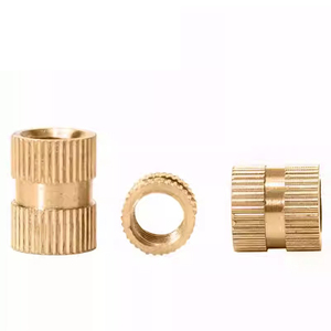 Gb809 <span class=keywords><strong>Brass</strong></span> có khía chèn Nut cho ép phun Nhúng Ren chèn đôi vượt qua loại M2 M2.5 M3 M4 <span class=keywords><strong>M5</strong></span> M6 M8 M10 M12 - Product Image 2