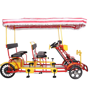 Bicicleta Eléctrica Surrey de Alta Calidad en Oferta para <span class=keywords><strong>Alquiler</strong></span> <span class=keywords><strong>Turístico</strong></span> y Visitas Turísticas - Product Image 1