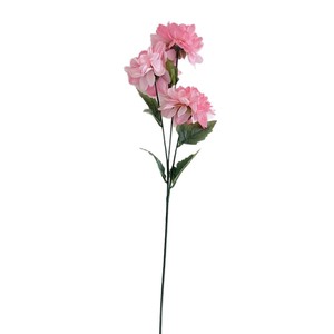 Fleur artificielle en soie Yasunobu, dahlia, branche unique, décoration de mariage et de maison - Product Image 5