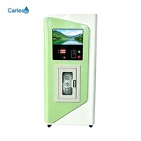 Distributeur d'eau en acier inoxydable, machine à eau faiblement alcaline, distributeur d'eau à monnayeur pour parc communautaire