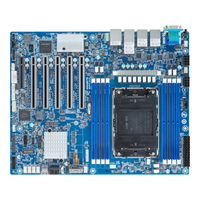 Motherboard Server ATX MS03-6L0 dengan Satu Prosesor Intel C741 LGA 4677 (Socket E), Mendukung DDR5