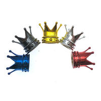 Bouchons de valve de pneu de moto de voiture en aluminium universels de haute qualité