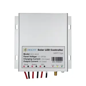 SCC040B MPPT charger 18V LED driver waterproof real-time monitoring dimmer NBIoT MPPT street light solar controller