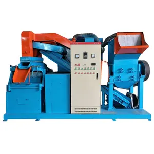 Siêu dây đồng Cáp máy 99.9% phế liệu dây đồng tái chế granulator máy để bán