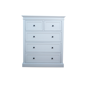 AMANDA-Meuble de chambre à coucher en bois massif Tallboy du Vietnam prêt à assembler pour les hôtels, le salon et la salle de séjour. - Product Image 1