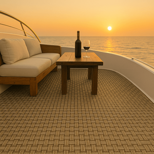Nouveau revêtement de sol de ponton durable collant le tapis sur l'aluminium bateau tapis de sol marin bateau - Product Image 5