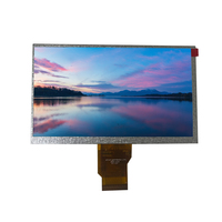 Module d'affichage LCD TFT 7 pouces 600 nits Résolution 800*480 Interface TTL Solution IC unique Haute luminosité Surface anti-reflet