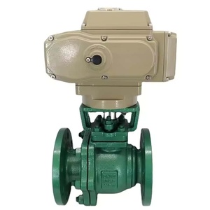 วาล์วควบคุมแบบ C8004-F4/F46 คาร์บอนฟลैนจ์ ฟลูออรีน บอล - Product Image 1