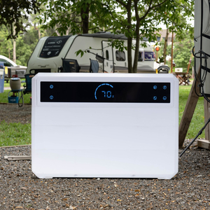 Station d'alimentation portable E-nice avec recharge sans fil des téléphones mobiles 2000w - Product Image 2