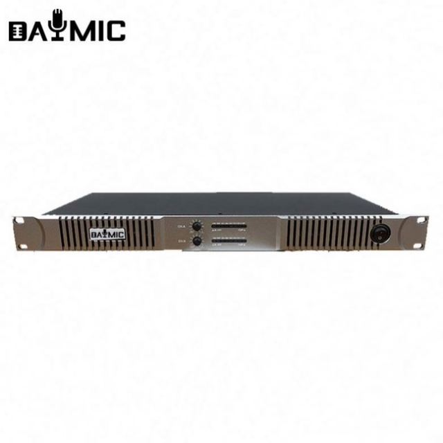 Power Amplifier Professional Audio 2 Channels 600 Watts Sound Power Amplifier 1U Class d Amp Universal Digital Amplifiers