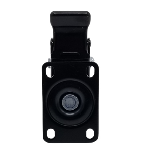 Sanjang मजबूत असर क्षमता नारंगी यूनिवर्सल फ्लैट 4 इंच औद्योगिक ट्रॉली व्हील - Product Image 4