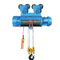 Nouvelle palan électrique à câble métallique YuZhong 5 tonnes avec télécommande, protection IP44, moteur 1,5 kW