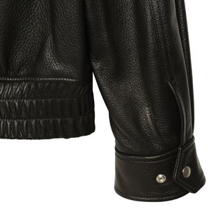 Veste en cuir épaisse coupe-vent d'hiver, logo personnalisé, vente en gros, fournisseur OEM, veste tendance haut de gamme pour hommes, grande marque - Product Image 3