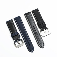 Bracelet de montre de sport en nylon doux et respirant avec boucle à ardillon universelle 20 mm/22 mm/24 mm/26 mm