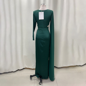 Tùy chỉnh OEM thời trang của phụ nữ Dresses, tùy chỉnh trong màu sắc, với xếp li đàn hồi waists, thích hợp cho phụ nữ của buổi tối bên - Product Image 3