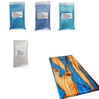 Alida – poudre de Mica, Pigments en poudre métallique pour l'artisanat en résine/sol époxy/cosmétiques/Nail Art
