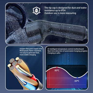 Neue KS 7-22kW AC 220V 16A GBT Level2 Wallbox AC 22kW EV-Ladegerät mit 5m Kabel für Zuhause Typ 2 Elektro-Ladestation - Product Image 5