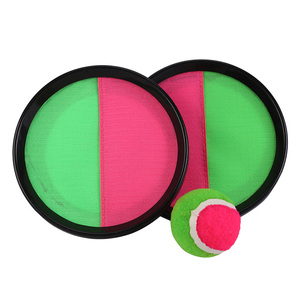 Ensemble de raquettes de bat-ball collantes avec balle à <span class=keywords><strong>ventouse</strong></span> pour jeu de <span class=keywords><strong>lancer</strong></span> et d'attraper amusant parent-enfant - Product Image 2