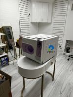 Mesin Autoklaf Gigi Kelas B EURVET, Sterilisasi Uap Vakum Medis, Layar LED, Ruang Sterilisasi Baja Anti Karat Elektro-Poles