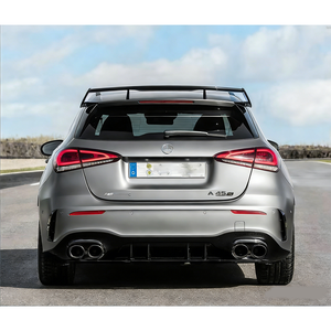 Difusor Trasero Estilo A35 para Mercedes-Benz Clase A W177, Puntas de Escape para Sedán y Hatchback, A160, A180, A250 a A35, Labio Trasero y Silenciador - Product Image 3