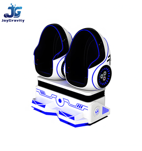 Bán Buôn trong nhà 9D <span class=keywords><strong>VR</strong></span> Cinema trứng ghế đôi ghế thực tế ảo Simulator với roller coaster Máy trò chơi - Product Image 2