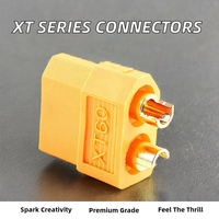 Connecteurs à broches XT90 XT60 XT30 XT30U XT60+ mâles et femelles pour batterie Lipo de drone de course FPV RC Quadcopter, en plastique, 2 broches B1