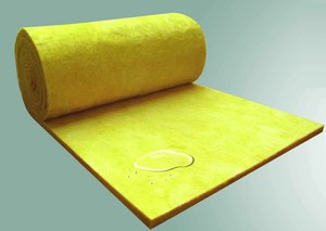 Cao-silicon sợi thủy tinh 50 mét mật độ cao tấm cách nhiệt hiện đại Thiết kế vuông dệt kính len CuộN deedle cảm thấy - Product Image 4