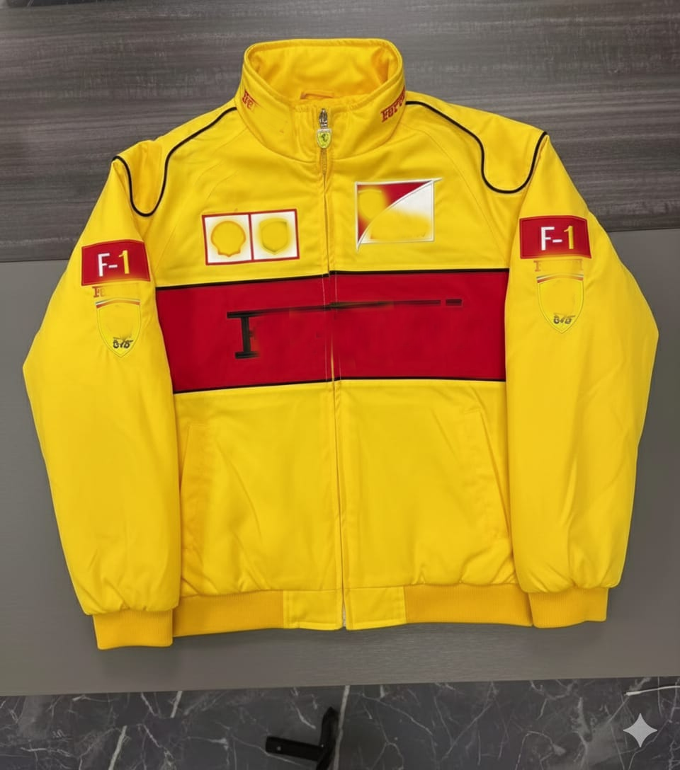 Veste Ford Homme/femme Matelassée Coton Brodé - Style Racing Années 90 - Neuve