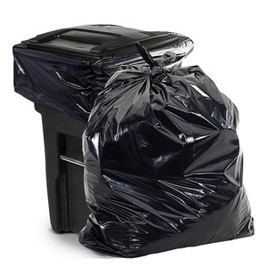 Black Plastic Large Garbage Bag Plastic Recycle Garbage Bags