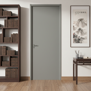 IKN Nusantara Matériaux de construction écologiques, porte en bois insonorisée, technologie d'étanchéité de type T, isolation acoustique 55 dB, respectueux de l'environnement, à base d'eau - Product Image 2