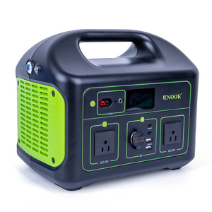 Générateur solaire portable 1000W, station d'alimentation pour appareils, batterie au lithium, camping, pour la maison, événements, onde sinusoïdale pure - Product Image 2